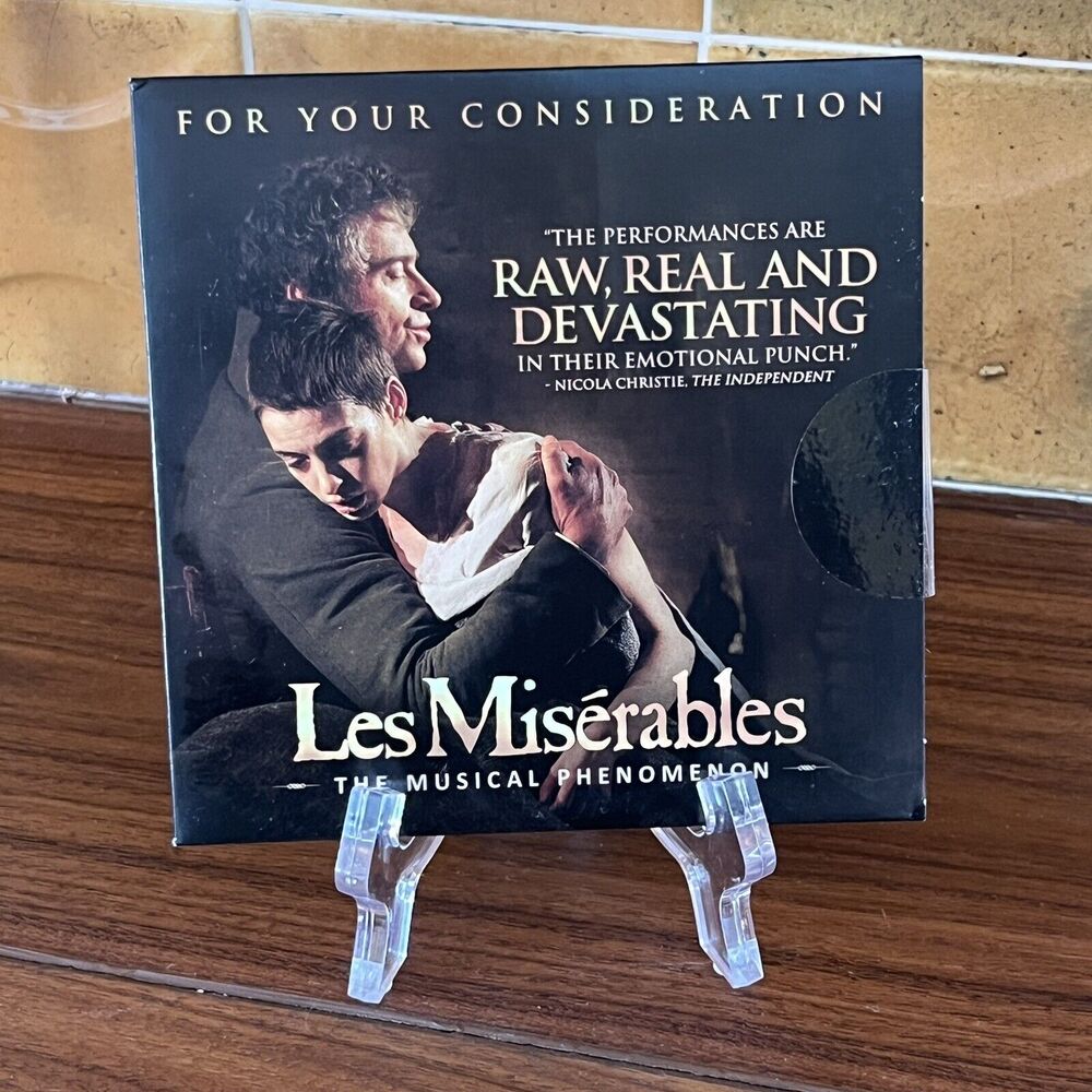 Les Misérables DVD 2012 Universal FYC SAG Awards Screener Sealed
